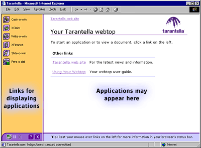 An example webtop